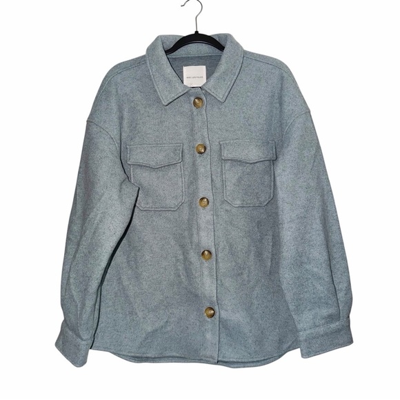 Avec Les Filles Jackets & Blazers - Avec Les Filles Button Front Shacket Never Worn Size Large